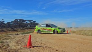 Rally Driving Loveday - Tourism Canberra